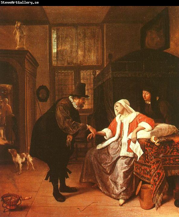 Jan Steen The Lovesick Woman